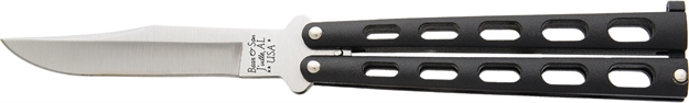 Picture of Bear & Sons Cutlery Black Butterfly 114B
