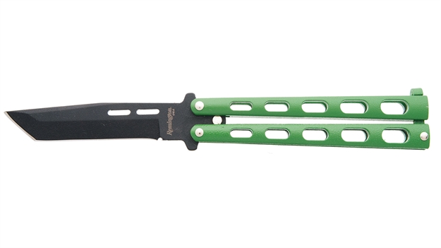 Picture of Bear & Sons Cutlery Rem. Green Butterfly Tanto