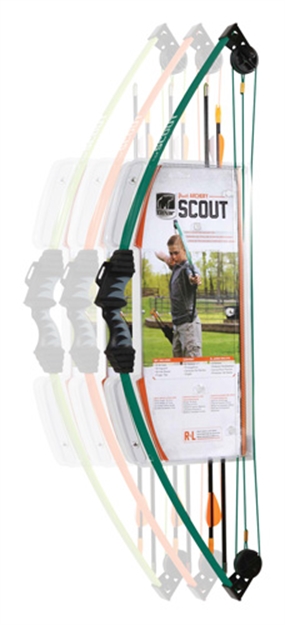 Picture of Bear Archery Archery Youth Bow Set Scout Green Ambidex Age 4-7