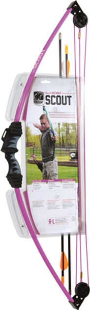 Picture of Bear Archery Archery Youth Bow Set Scout Purple Ambidex Age 4-7