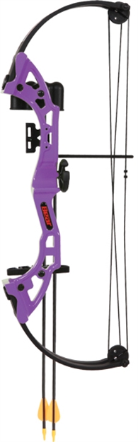 Picture of Bear Archery Archery Youth Compound Bow Brave RH Purple Age 8+ AYS300PL