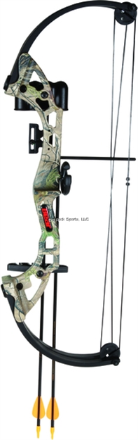 Picture of Bear Archery Brave Camo W/Biscuit Youth Bow