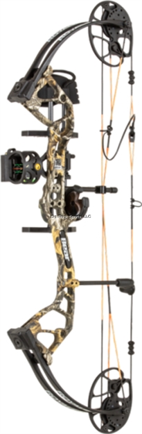 Picture of Bear Archery Royale Rth Youth Compound Bow Package LH 5-50Lbs Realtree Edge