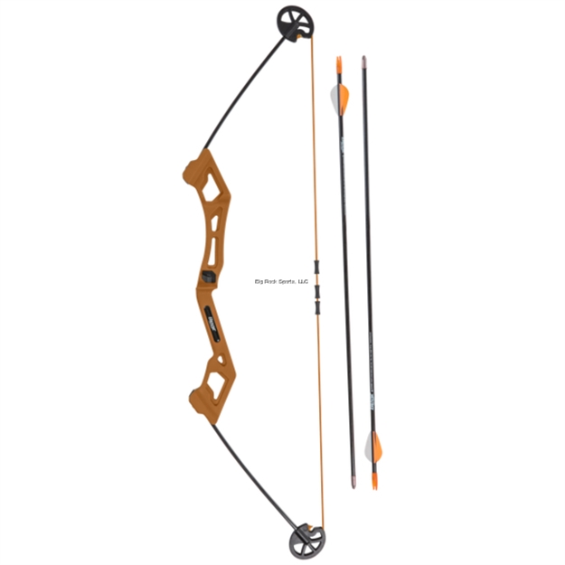 Picture of Bear Archery Valiant Youth Bow Set 7-16 Lbs Flo Orange