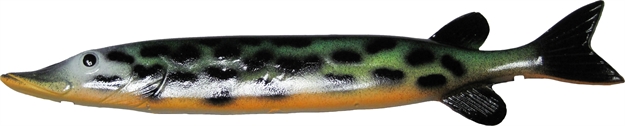 Picture of Bear Creek Spearing Decoy 10" Pike, Firetiger
