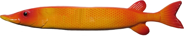 Picture of Bear Creek Spearing Decoy 10" Pike, Gold Fish