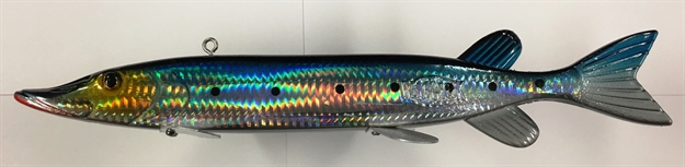 Picture of Bear Creek Spearing Decoy 10" Pike, Sexy Shado