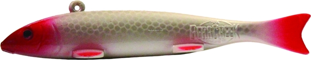 Picture of Bear Creek Spearing Decoy 6" Sucker, Red Head/White