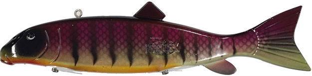 Picture of Bear Creek Spearing Decoy 9" Sucker, Purple Gill