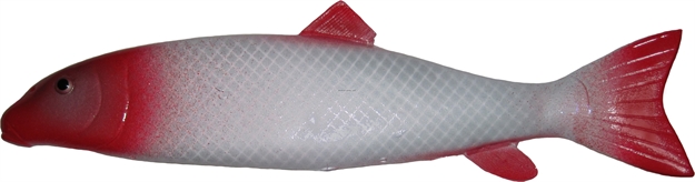 Picture of Bear Creek Spearing Decoy 9" Sucker, Red Head