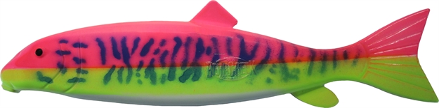 Picture of Bear Creek Spearing Decoy 9" Sucker, UV Electric Chicken