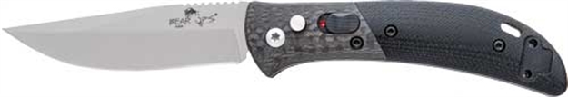 Picture of Bear Ops Ops Bold Action Push Bttn Auto 2.75" Ss/Carbon Fiber! AC900B4P