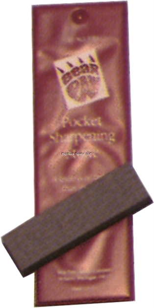 Picture of Bear Paw Pocket Stone For Knives, Tools And Hooks, 3" X 1"