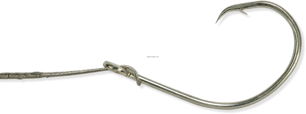 Picture of Bear Paw Sea Guard Circle Hook Nylawire Snelled Hook, SZ 3/0, 5 Per Pack