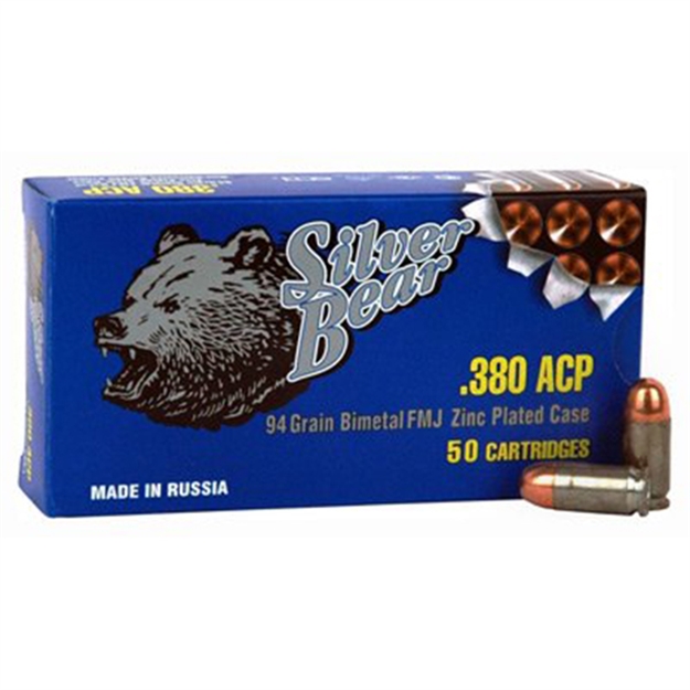 Picture of Bear Silver 30Acp 94Gr Fmj 50/20