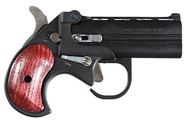 Picture of Bearman Industries Long Bore Derr 38Spl 3.5" Blk/Rswd Grips