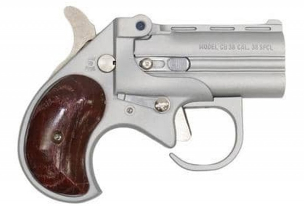 Picture of Bearman Industries Long Bore Derr 38Spl 3.5" Sat/Rswd Grips