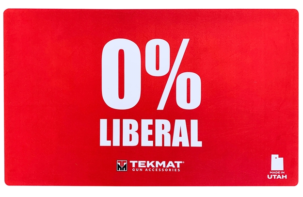 Picture of  Tekmat Tek42liberal Zero Percent Liberal Door Mat Red Rubber 42" Long 0% Liberal 568252525714