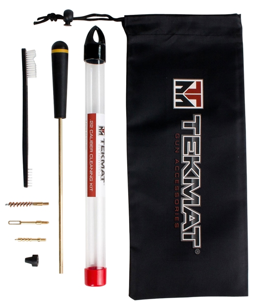 Picture of Beck Tek, Llc (Tekmat) Ck22 Handgun Cleaning Kit .22 Cal Pistol Nylon