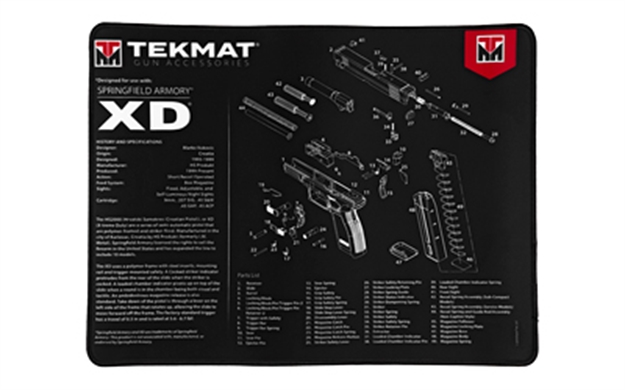 Picture of Tekmat Ultra Pstl Mat Sprngfld XD R20XD