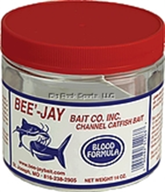 Picture of Bee'-Jay Blood Catfish Dough Bait, 14Oz Jar