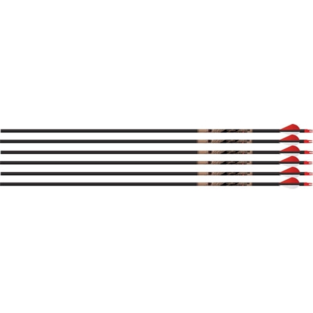 Picture of Beman Arrow Ics Bow Hunter 340 W/Xpv Vanes 6-Pack