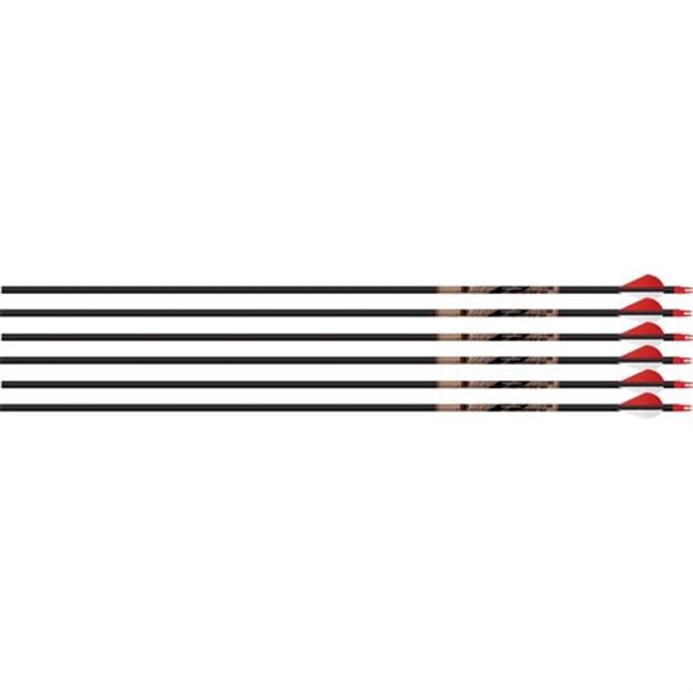 Picture of Beman Arrow Ics Bow Hunter 400 W/Xpv Vanes 6-Pack