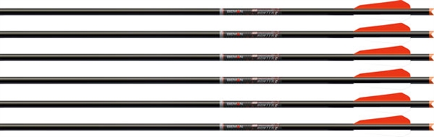 Picture of Beman Xbow Ics Crossbow Hunter 20" 3" Vanes W/Half Moon 6Pk