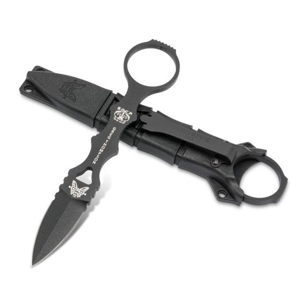 Picture of  Benchmade 173Bk Mini Socp Fixed Blade Knife (2.22" Black)