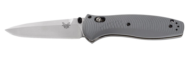 Picture of  Benchmade Barrage Axis-Assist Knife Gray G-10 (3.6" Satin) 580-2