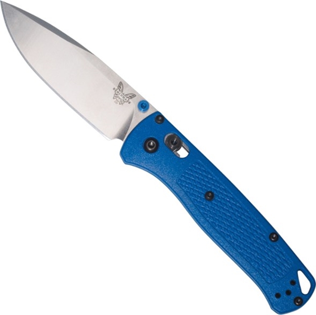 Picture of  Benchmade Bugout Axis Lock Knife Blue (3.24" Satin) 535