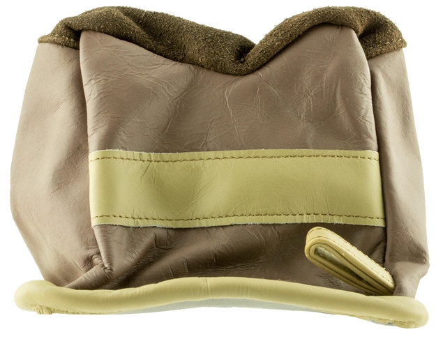 Picture of  Benchmaster Bmalbbme Bench Bag  Medium Empty Tan Leather Front Bag 6.80 OZ 751710504844