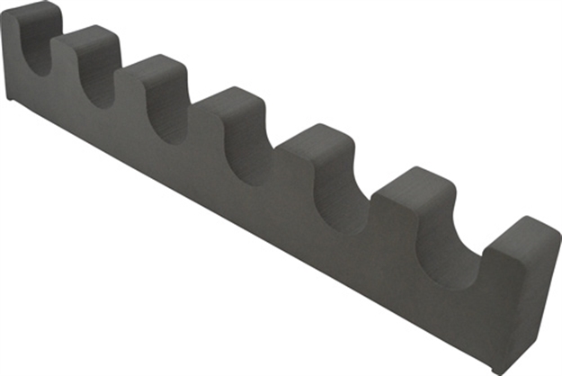 Picture of Benchmaster Bmwebr6 Rifle Rest Weaponrack 6 Rifle Black Foam BMWRBR6 751710506152