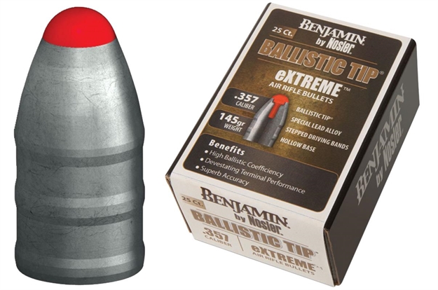 Picture of  Benjamin Bpn357 Ballistic Tip Extreme 357 Extreme Ballistic Tip 25/Box 028478134799