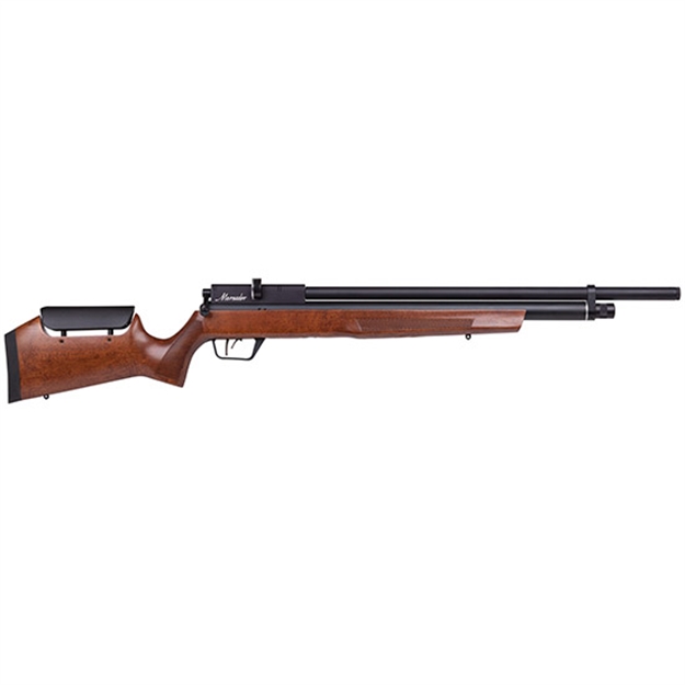 Picture of  Benjamin Bp2264w Marauder  Pcp 22 Pellet 10+1 Shot Black Black Receiver Hardwood Fixed W/Adj Comb Stock 028478142190