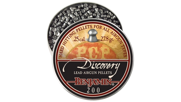 Picture of  Benjamin Bd225 Discovery Domed Pellets 25 Classic 200/Tin