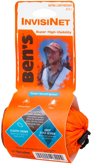 Picture of Amk Ben's Invisinet Headnet Ultra High Visibility .7 OZ 00067200 044224072009