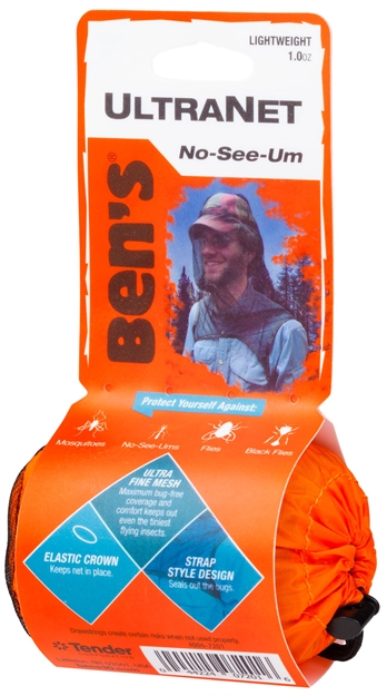 Picture of  Ben's 00067201 Ultranet Head Net Knit Brown Full Face Mask