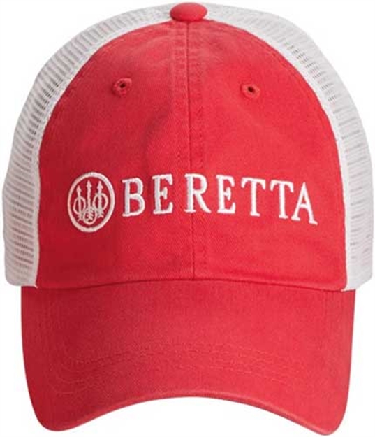 Picture of Beretta  Cap W/ Logo Cotton Mesh Back Mars Red