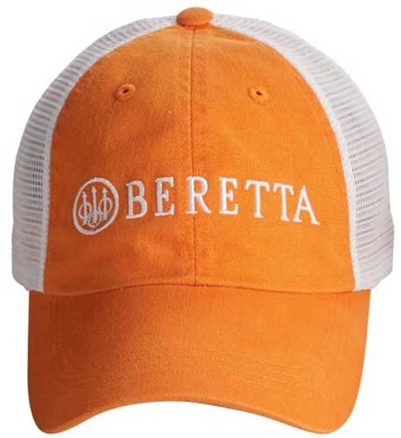 Picture of Beretta  Cap W/ Logo Cotton Mesh Back Orange
