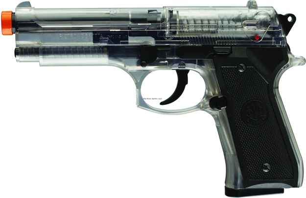 Picture of Beretta 92 FS Spring Operated Airsoft BB Pistol Clear 260 Fps Clear 260 Fps