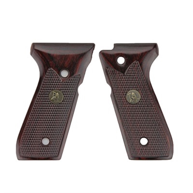 Picture of Beretta 92 Rosewood Checkered