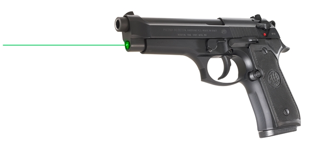 Picture of Beretta 92Fs 9Mm Lasermax Green Guide Rod Laser