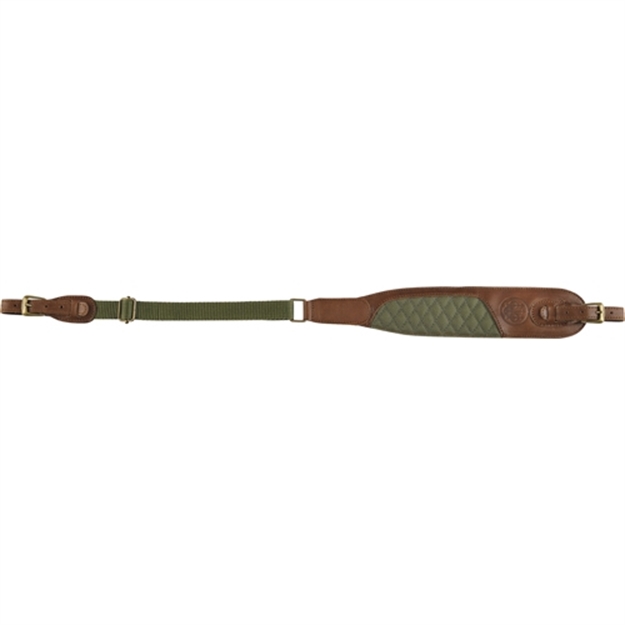 Picture of Beretta BI Signature Sling Green Canvas/Brown Leather