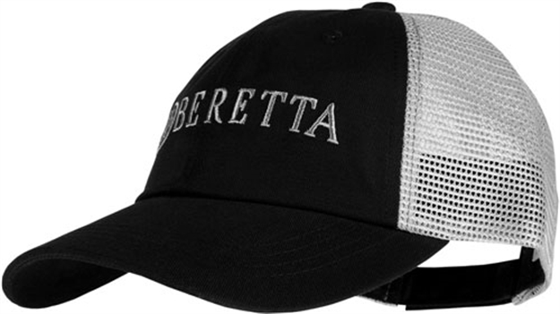 Picture of Beretta Cap Trucker L.Profile Cotton Mesh Back Black
