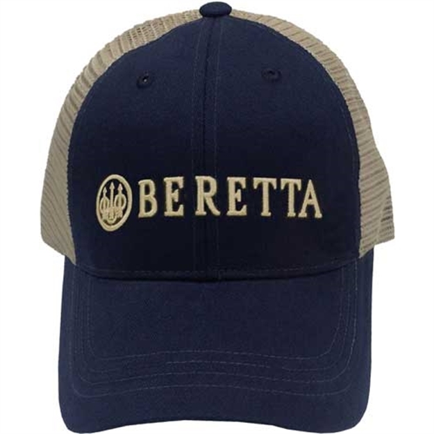 Picture of Beretta Cap Trucker L.Profile Cotton Mesh Back Navy Blue