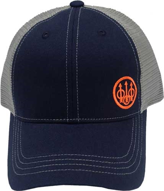 Picture of Beretta Cap Trucker W/Offset Logo Cotton Mesh Back Navy