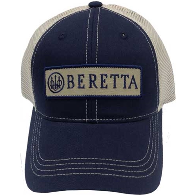 Picture of Beretta Cap Trucker W/Patch Cotton Mesh Back Navy Blue