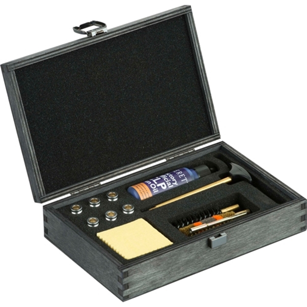 Picture of Beretta Deluxe Cleaning Kit .38/.357/9Mm Pistol Wood Case<