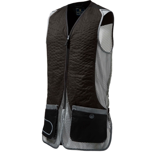 Picture of Beretta Dt11 Shooting Vest X-Lg Ambidextrous Black/Gray